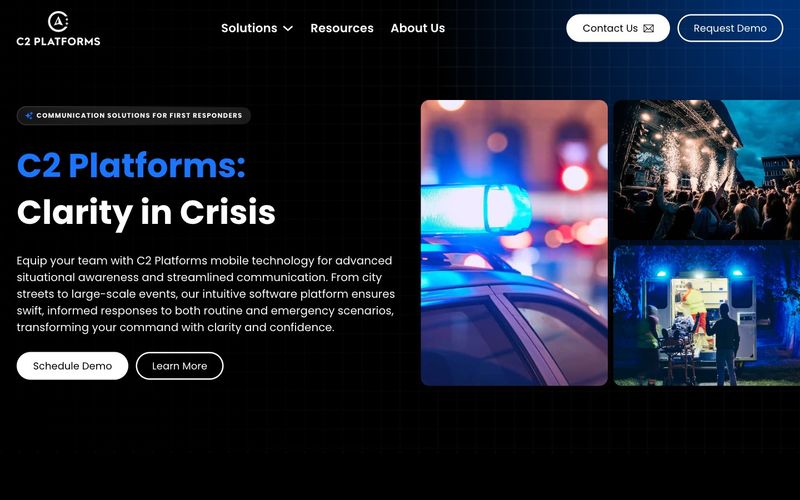C2 Platforms website homepage