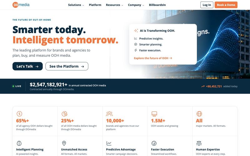 DOmedia website homepage